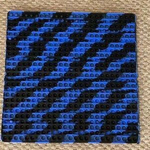 Oversized Popper Black and Blue Like New Condition